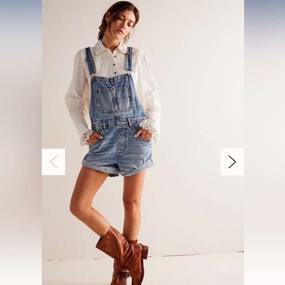 We The Free Ziggy Shortalls Color: Follow Your Heart XS NWT - Picture 1 of 6